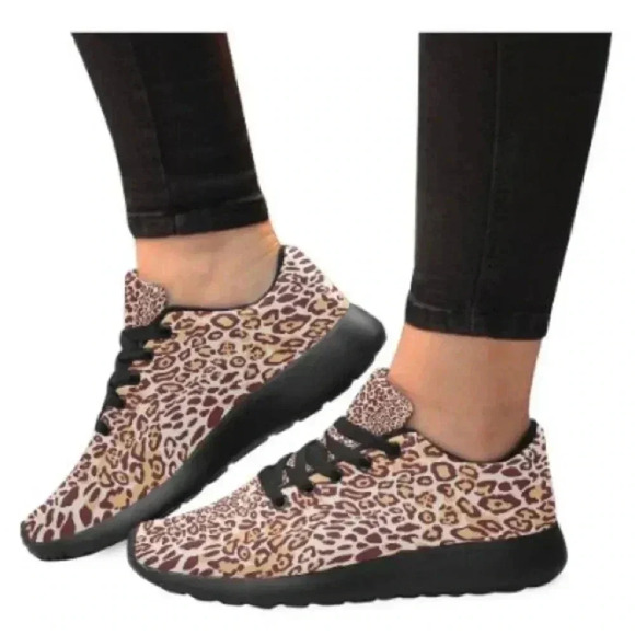 🆕Classic Cool Leopard Print Tennis Shoes 6🆕 - Picture 1 of 7